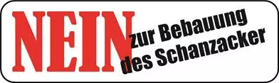 Logo Nein zur Bebauung des Schanzackers