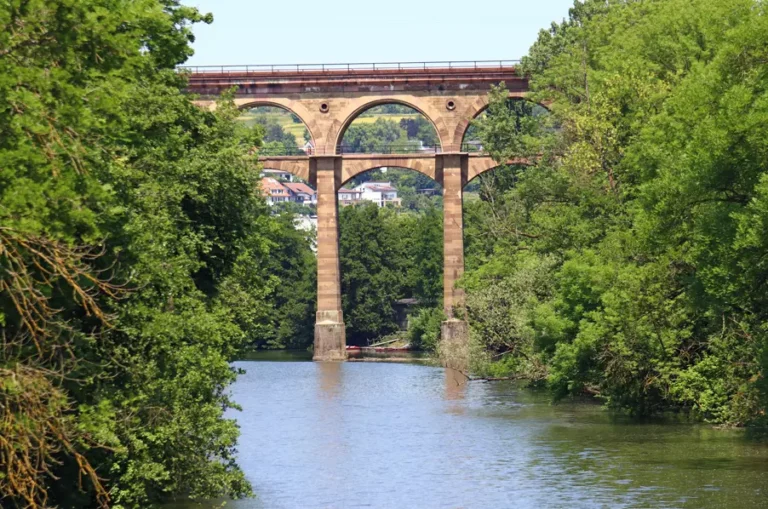 Viadukt über der Enz in Bietigheim